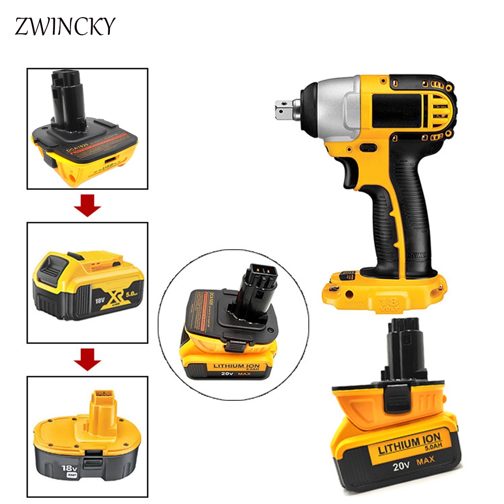 2 Batterie 18V 3600mAh Compatibili Dewalt – Sostituiscono DC9096, DE9098, DE9095, DW9096, DW9099, Per Utensili NI-MH