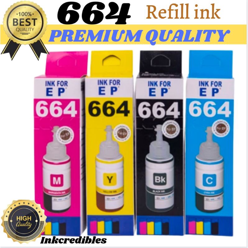 664 T664 Refill Ink Compatible Ink Shopee Philippines 4935