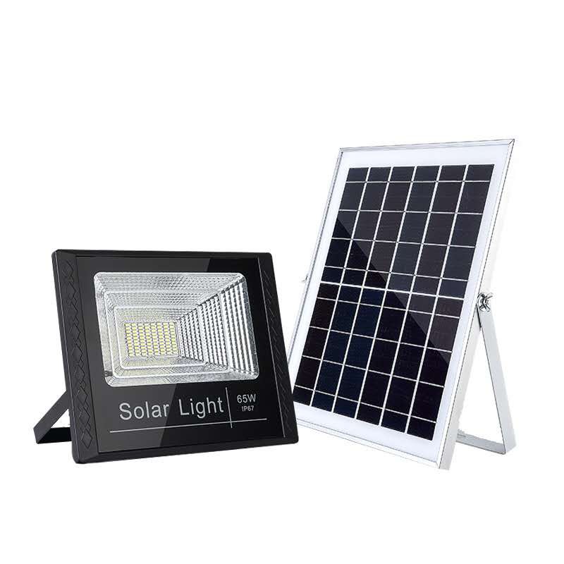 Solar panel on sale and light