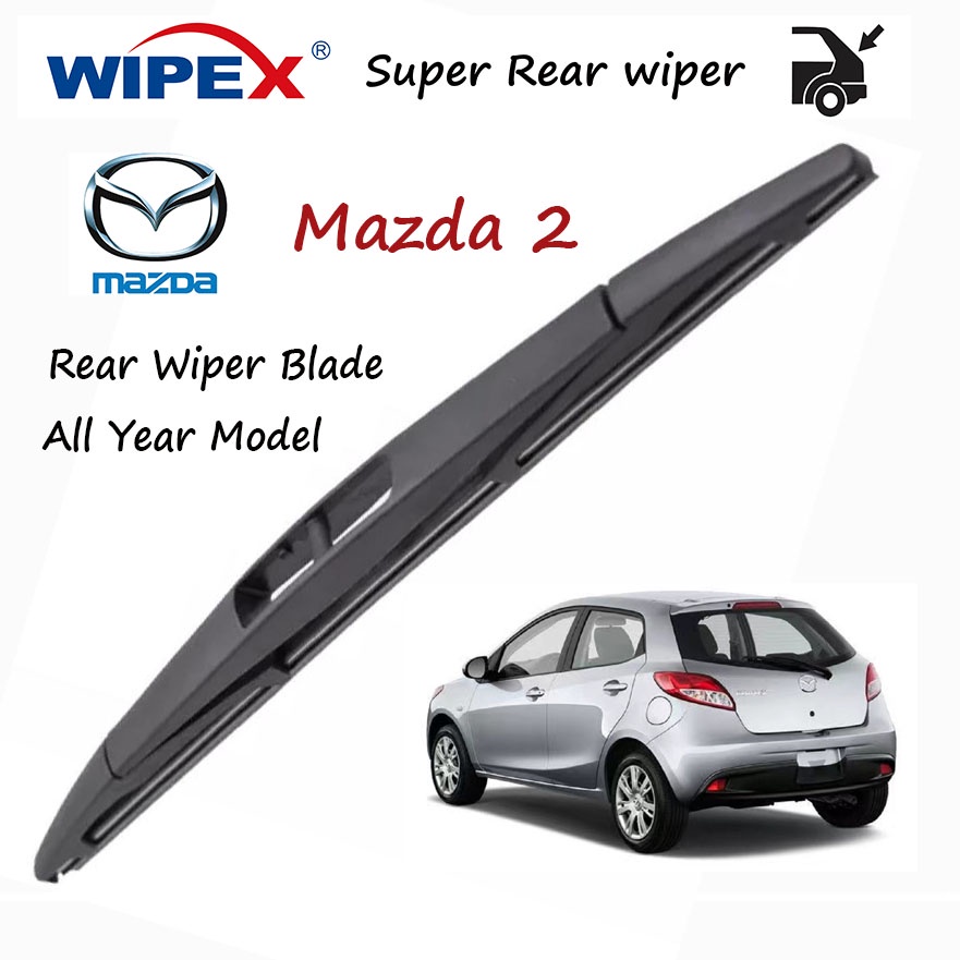 (Original)Mazda 2 Hatchback Rear Wiper Blade for 2015 to 2022 year