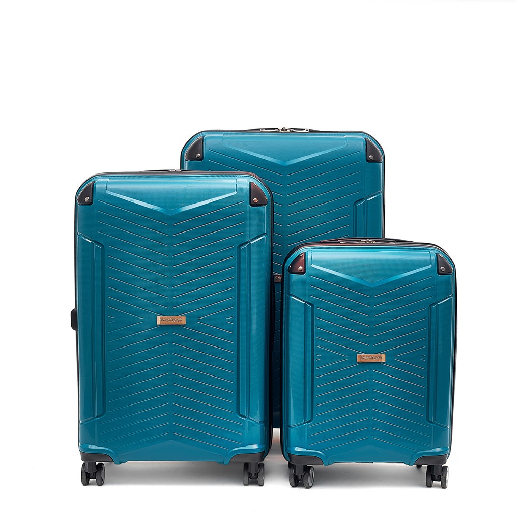 British Knight Bip953zt Moss Green 3Piece (Set) Luggage with TSA Lock