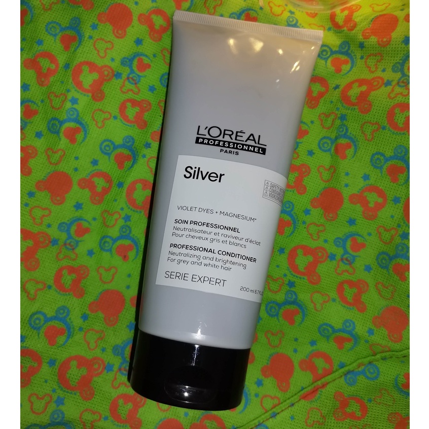 L'Oréal Serie Expert Silver Conditioner 200ml Shopee Philippines