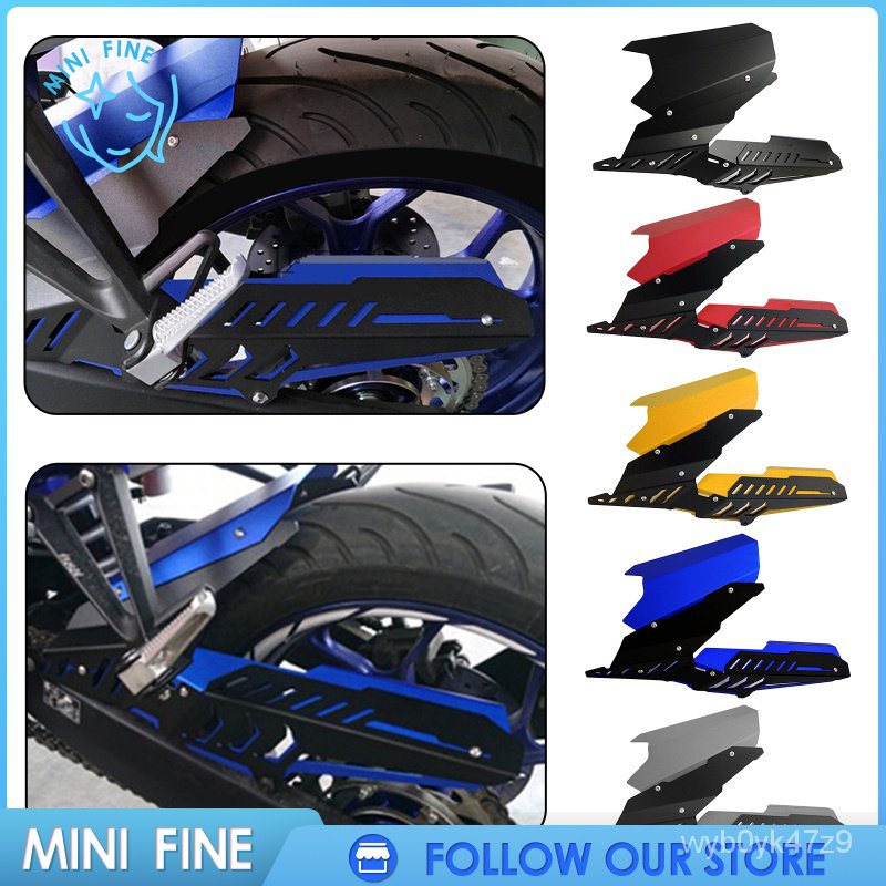 【mini fine】 Rear Fender Mudguard Chain Guard Cover for YAMAHA MT03 R3
