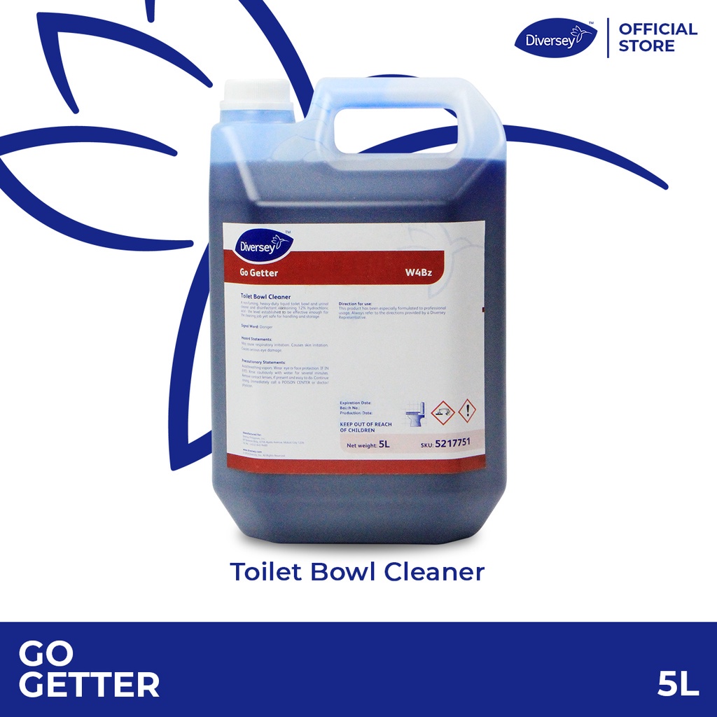 Diversey Go Getter Toilet Bowl Cleaner 5L Shopee Philippines