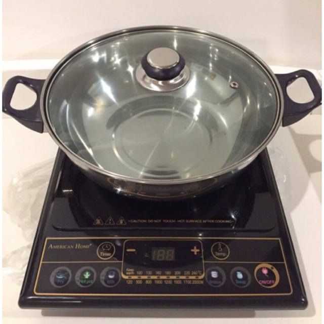 American Home Induction Cooker with FREE WOK! Shopee Philippines