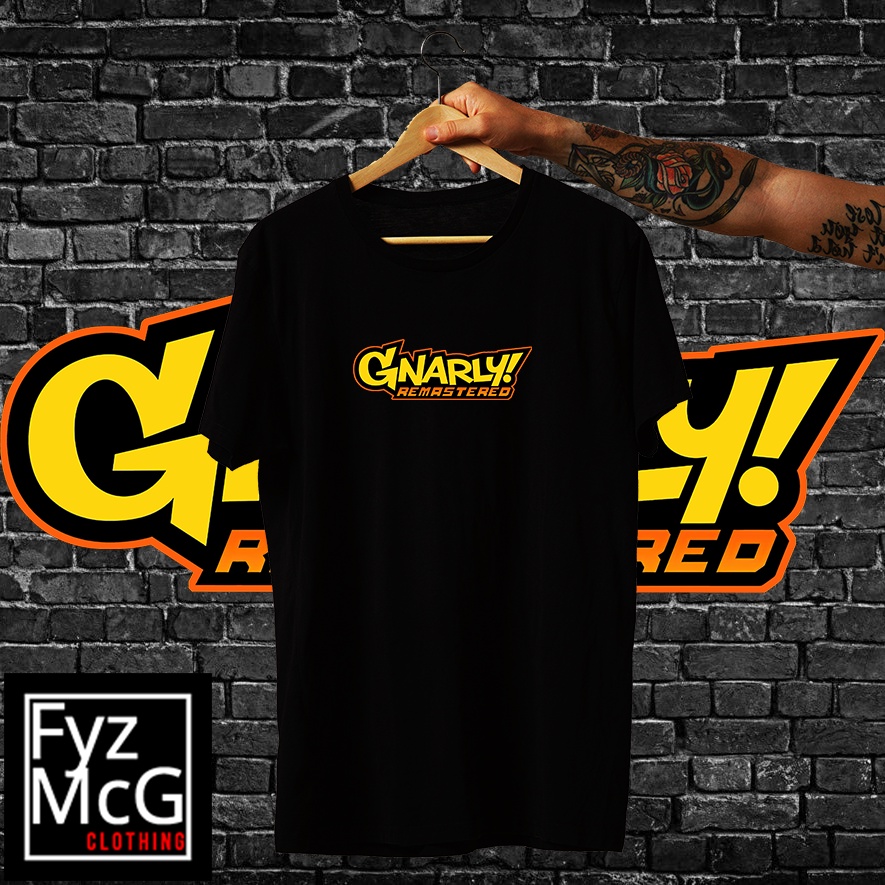 Gnarly! Remastered Graphic Shirt Front Print Unisex | Shopee Philippines
