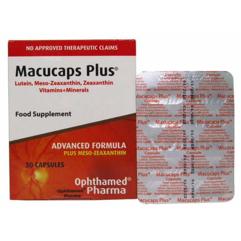 MACUCAPS PLUS Food Supliment Capsules | Shopee Philippines