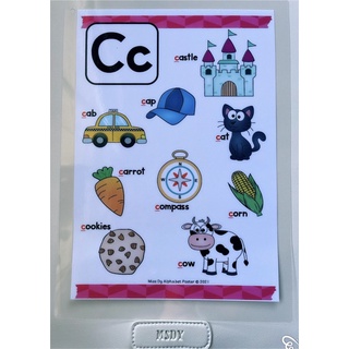 Alphabet Poster A4 LAMINATED | Shopee Philippines