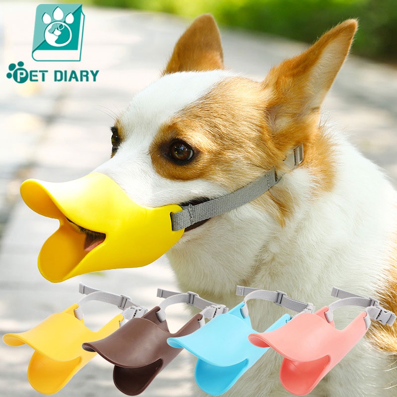 Dog mouth Cover Duck bill Sleeve Muzzle Dog Muzzle Sets Anti-bite