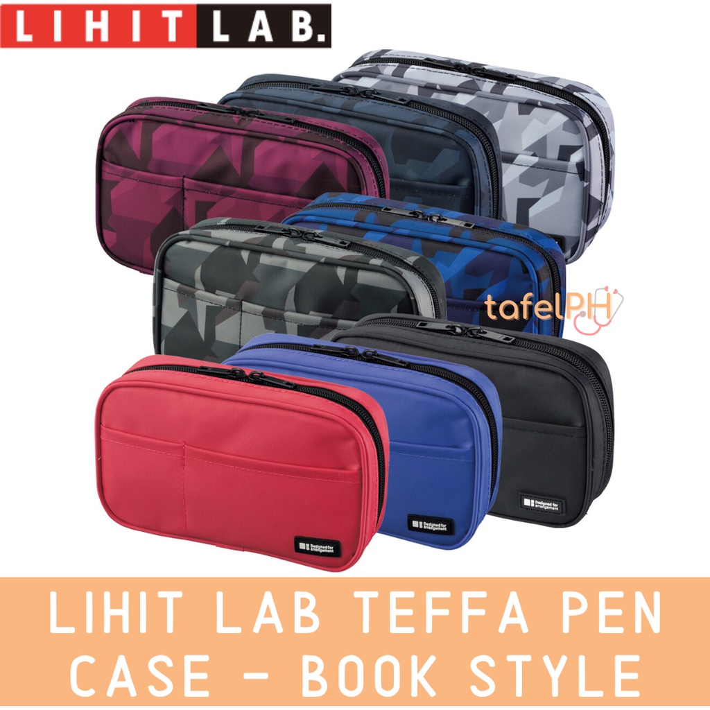 Lihit Lab Teffa Pen Case Book Style, Single / Double / Triple