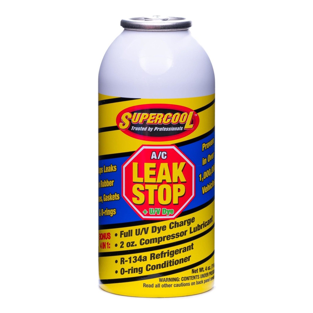 [SUPERCOOL] Seal, Sealant, Sealer, Air conditioner, Refrigerant, Leak