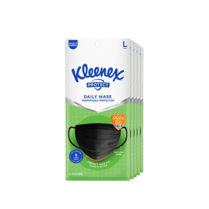 Kleenex Protect Daily Face Mask Large 15 Masks Shopee Philippines