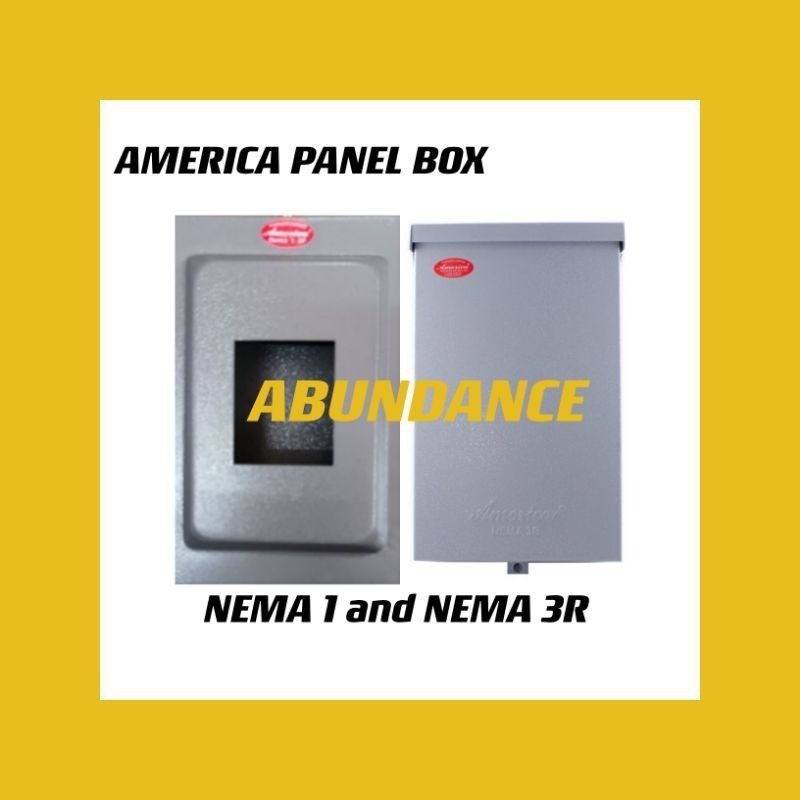 AMERICA CIRCUIT BREAKER PANEL BOX WEATHERPROOF FOR INDOOR AND OUTDOOR