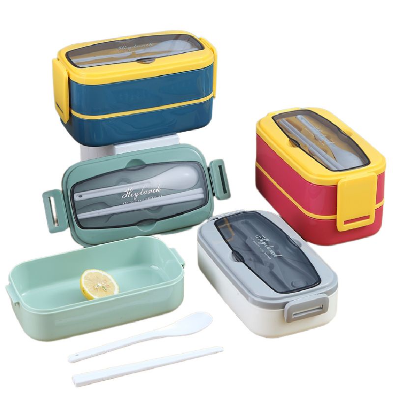 1400ML Japanese-style 304 stainless steel thermal insulation lunch box