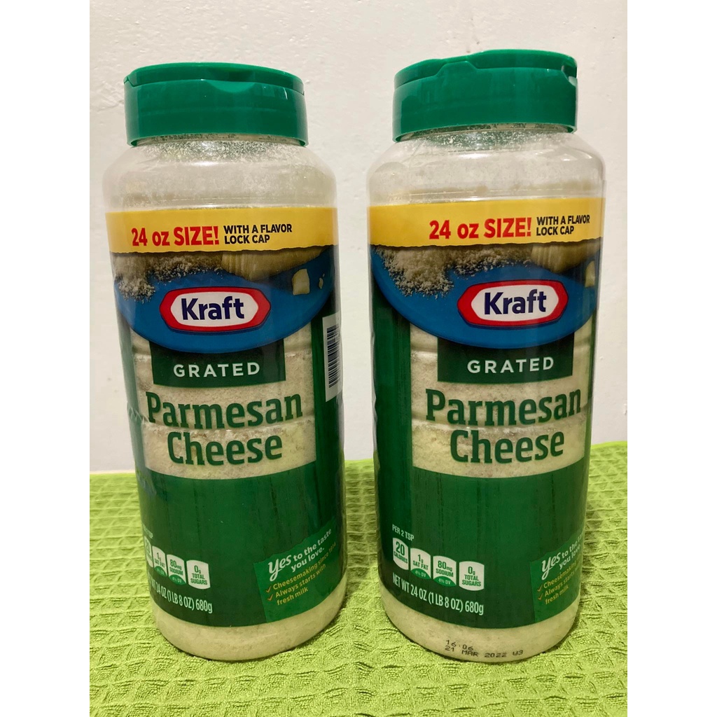 Kraft Grated Parmesan Cheese 24 oz (680 g) Shopee Philippines