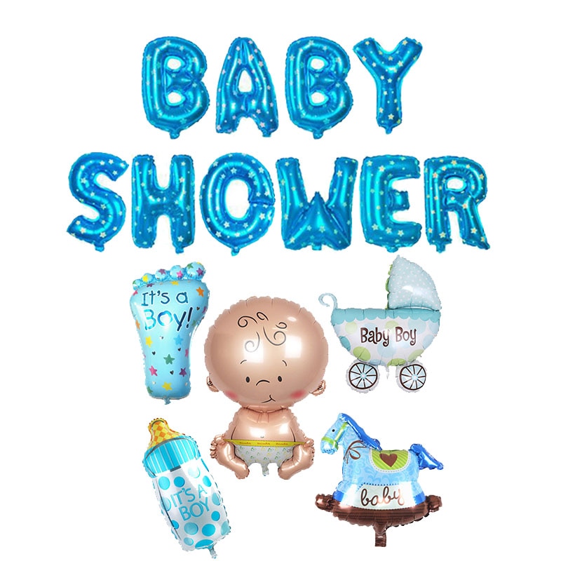 Gender Reveal Baby Shower Decorations Balloon Set Its A Girl Its A Boy