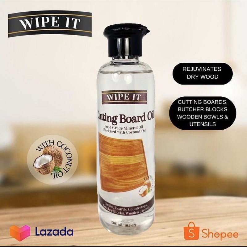 Wooden cutting board oil/ wooden oil | Shopee Philippines