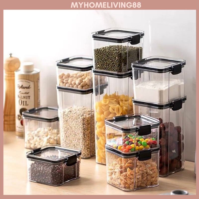 Food Storage Container Plastic Kitchen Refrigerator Noodle Box ...