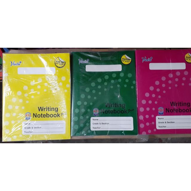 Vanda K-12 writing prep notebook PER PIECE | Shopee Philippines