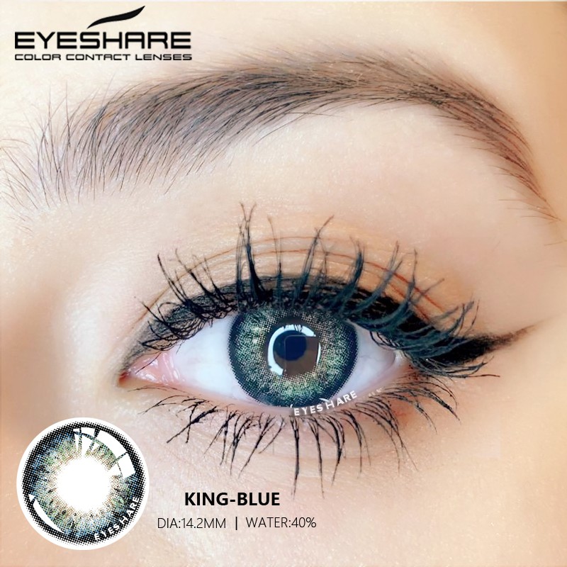 EYESHARE Blackspot Contact Lenses Brown Colored Contact Lens Natural ...
