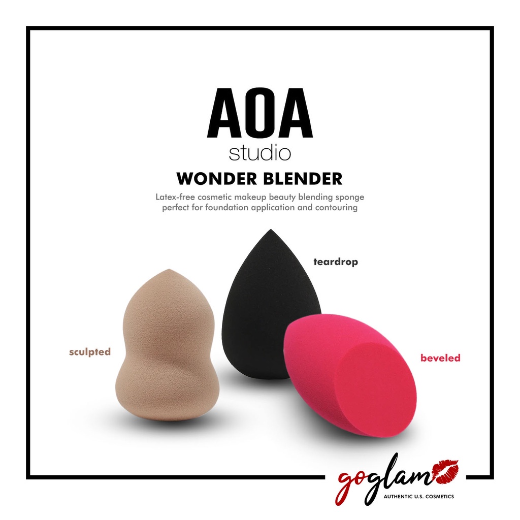 ON HAND AOA Studio Wonder Blender Authentic Cheap Beauty Sponge