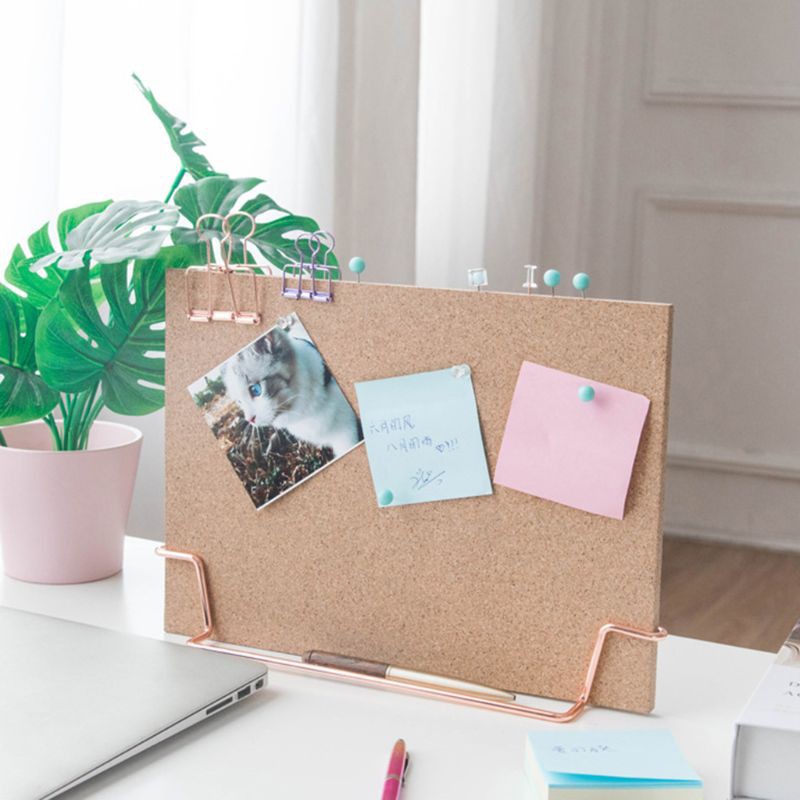 Natural Message Cork Board Environmentally Memo Pinboard Notice Display ...