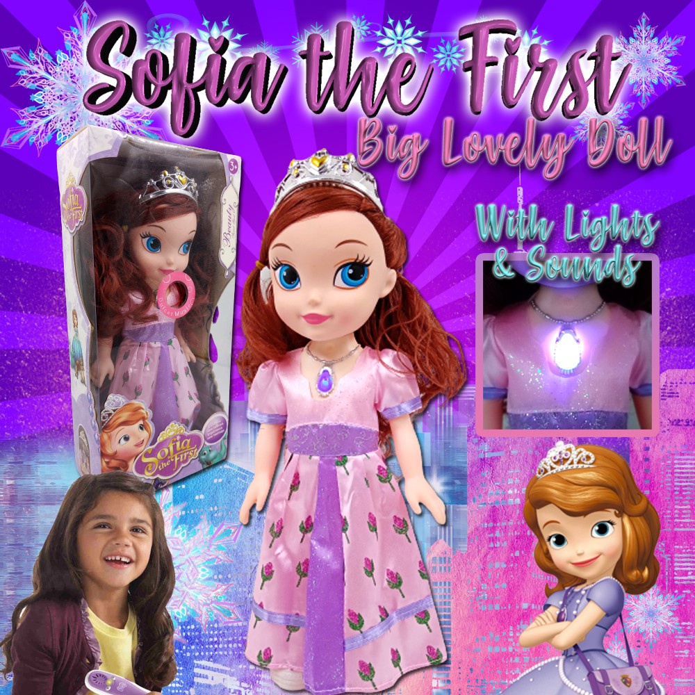 Sofia deals baby doll