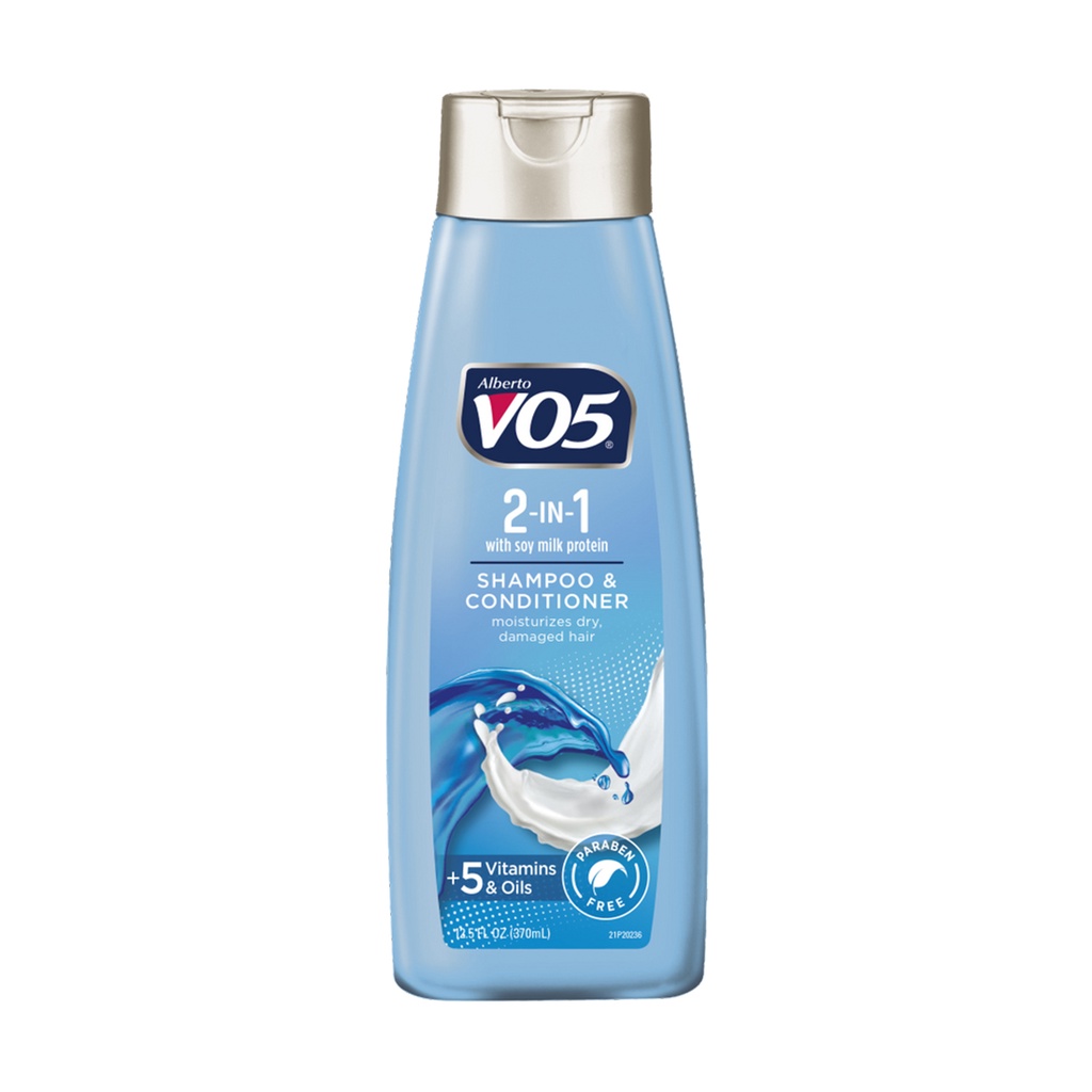 V05 2in1 Shampoo & Conditioner with Soy Milk Protein 370ml Shopee