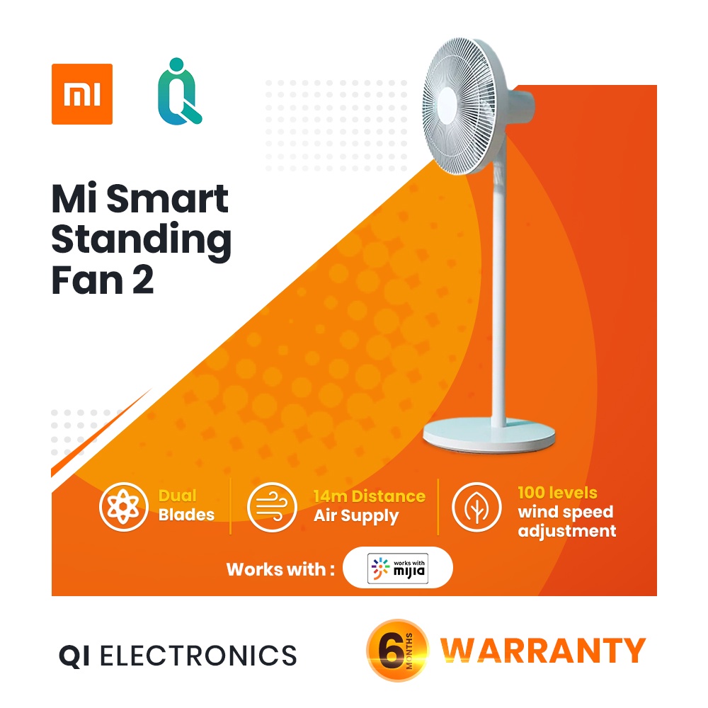 Xiaomi Mi Smart Standing Fan 2 (Wired) Shopee Philippines