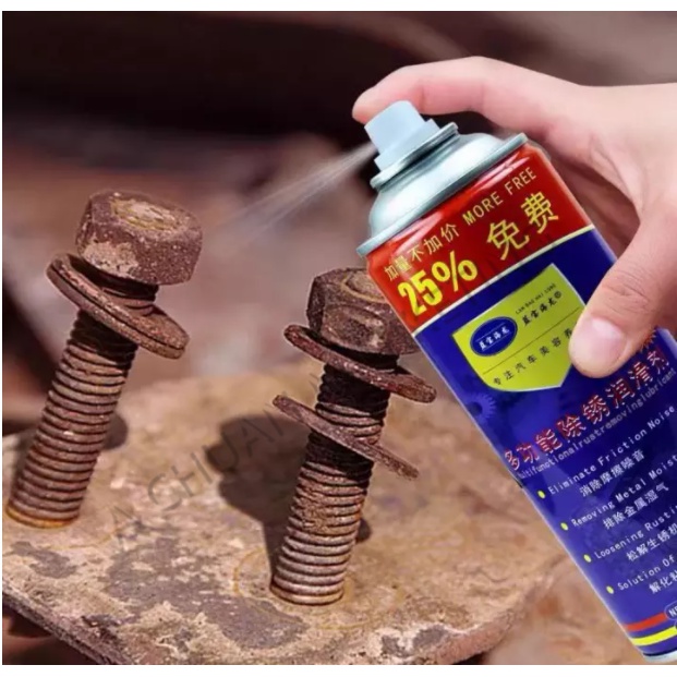 400ml AntiRust Lubricants Multipurpose Rust Remover (for Motor, Car