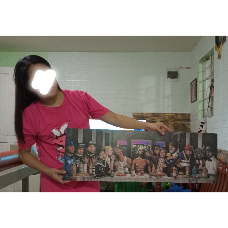 last supper rapper wall decor | Shopee Philippines