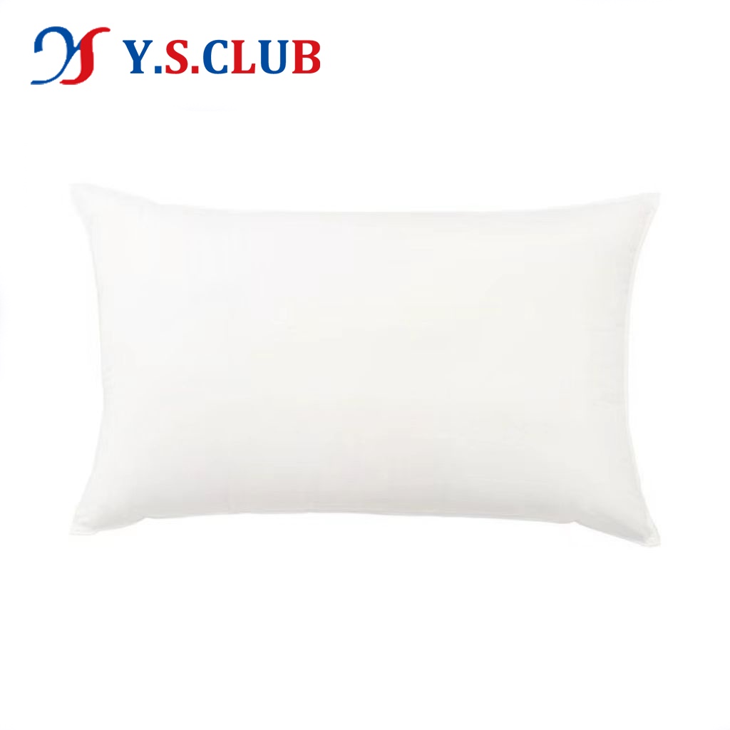 Y.S.Cannon Plain White Pillow 18x28 Comfortable Soft 700g Queen Size