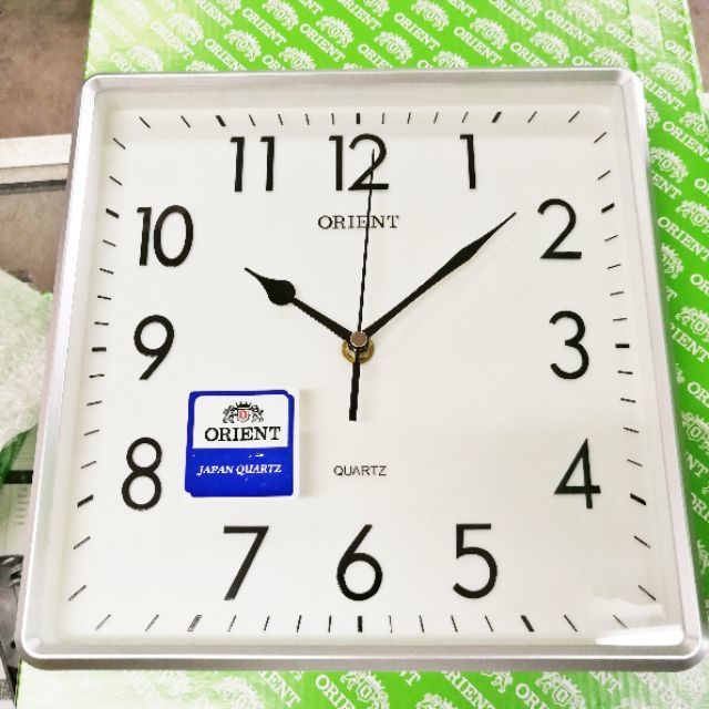 Orient Wall clock OR 119 Jam Dinding QUARTZ~ | Shopee Philippines