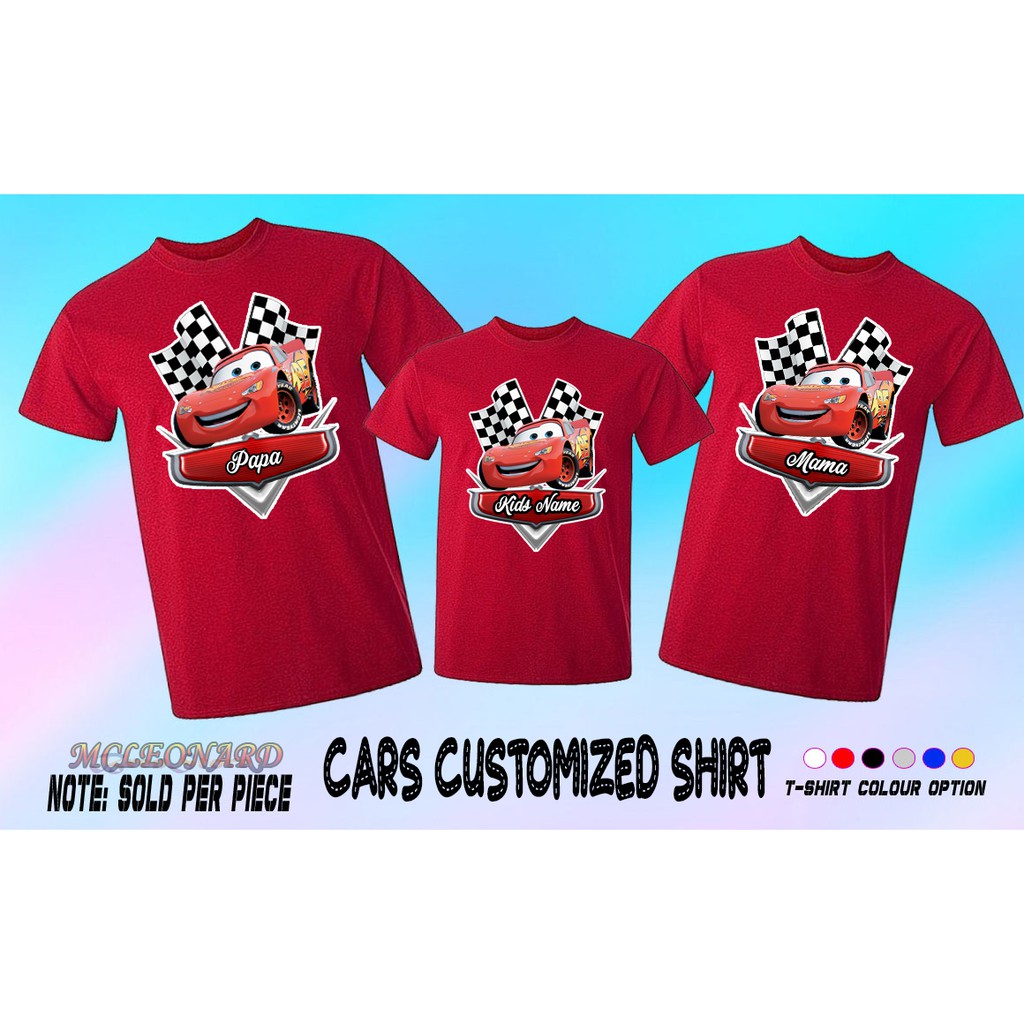 family shirt cars design