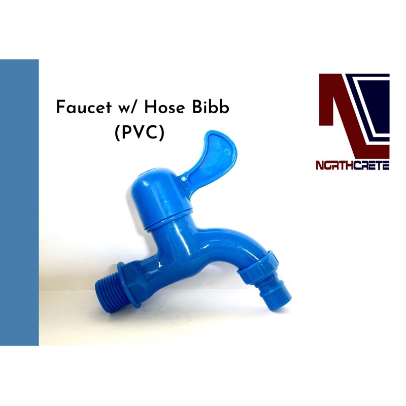 Faucet with Hose Bibb (PVC) Shopee Philippines