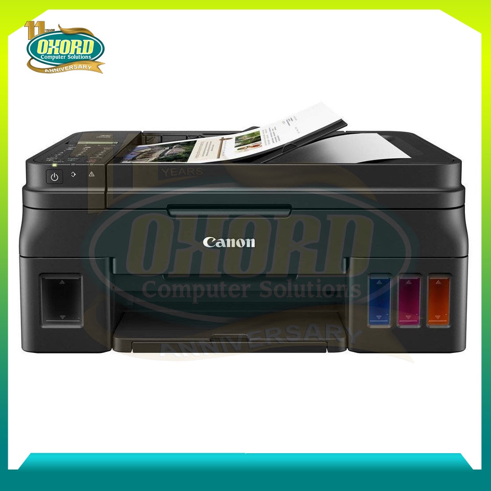 Canon PIXMA G4010 Refillable Ink Tank Wireless All-In-One with Fax ...