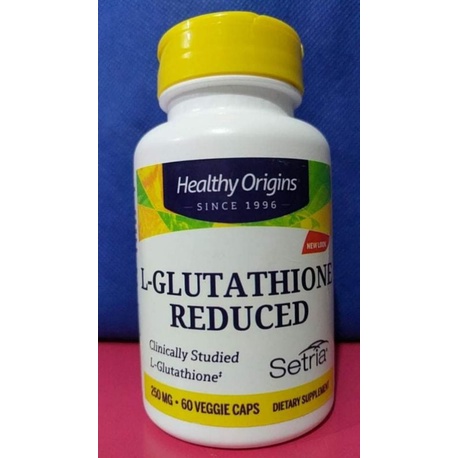 Setria Glutathione 250mg 60 capsules L-Glutathione Reduced EXPIRY ...