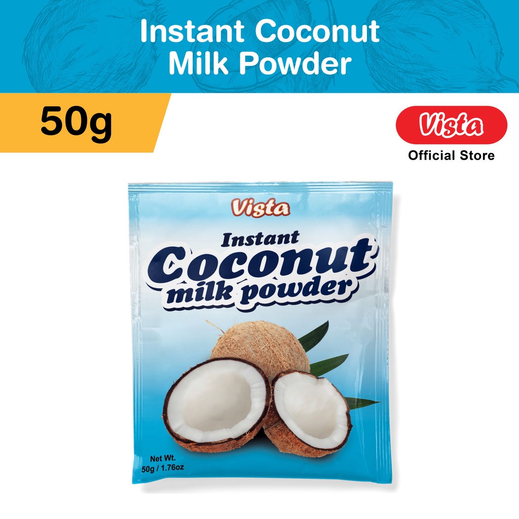 Vista Coconut Milk Powder 50g | Shopee Philippines