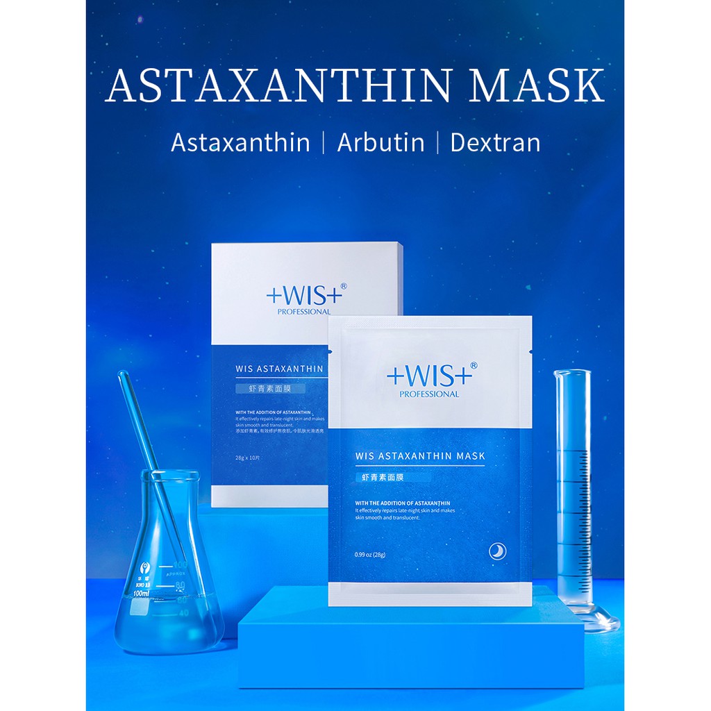 WIS Astaxanthin Mask 25ml Anti Aging Mask Anti Oxidant Anti Wrinkle