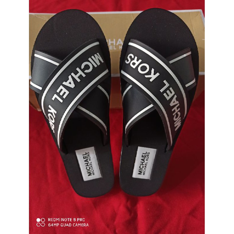 Michael kors best sale sparrow slides