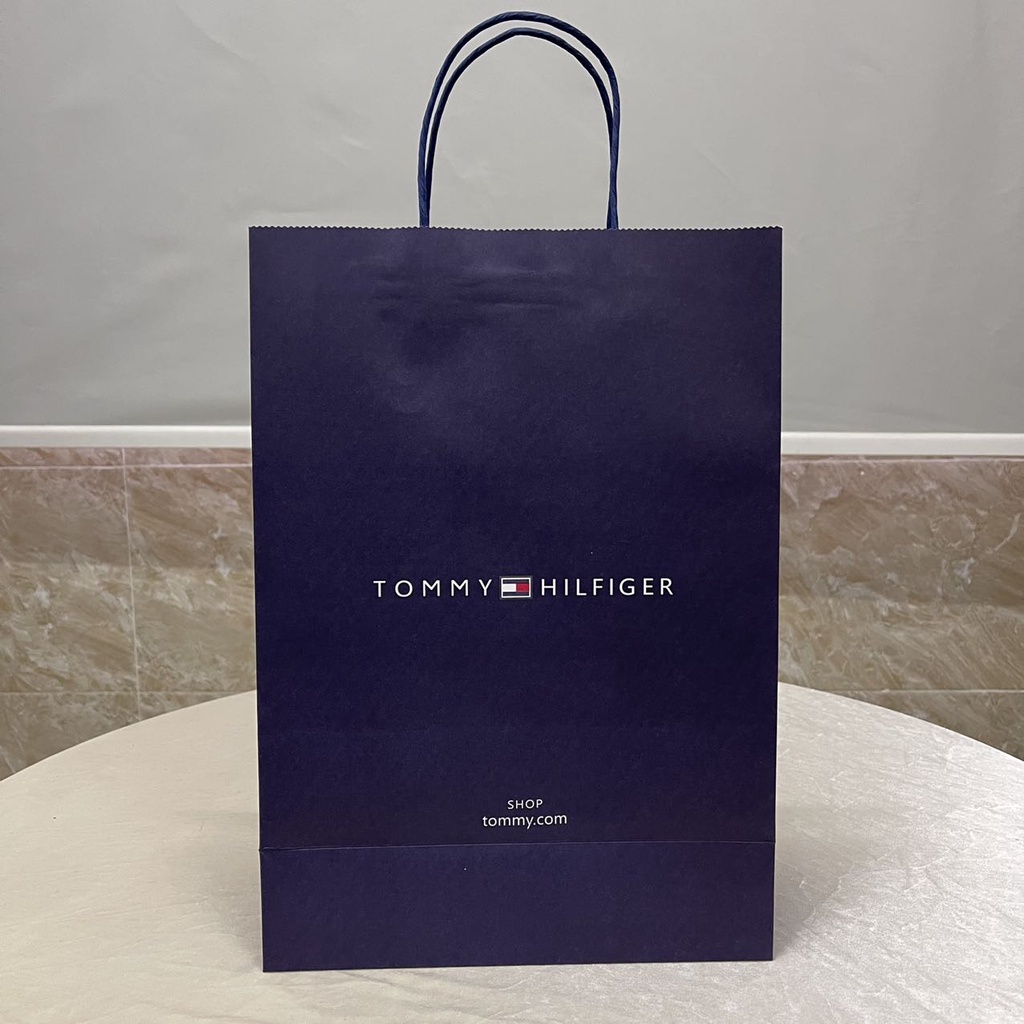 Paper bag tommy hilfiger new arrivals