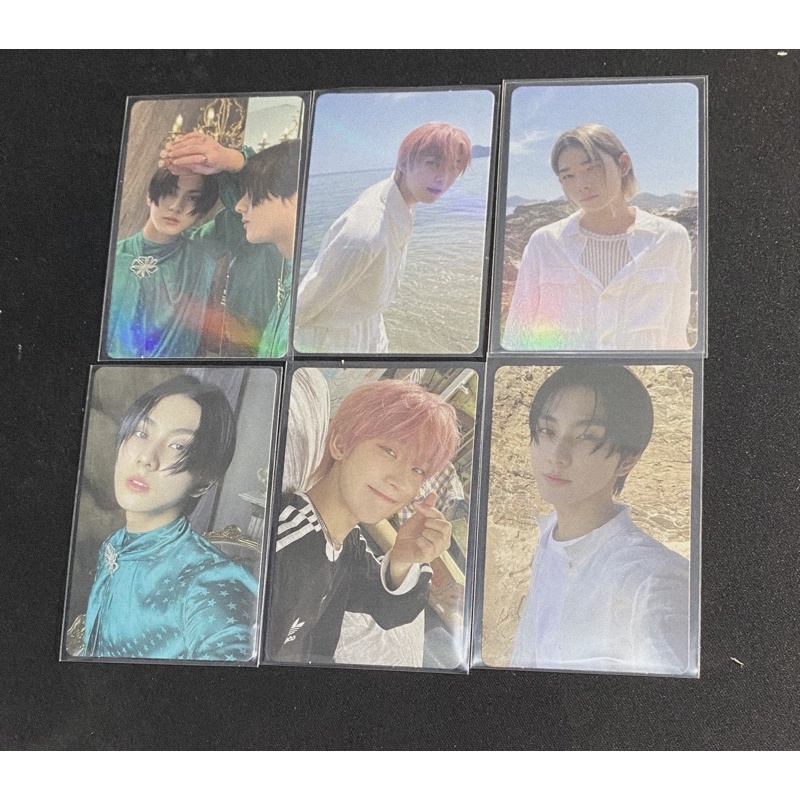 Enhypen Jungwon and Sunoo Sunghoon Dimension:Dilemma Photocards (D:D ...