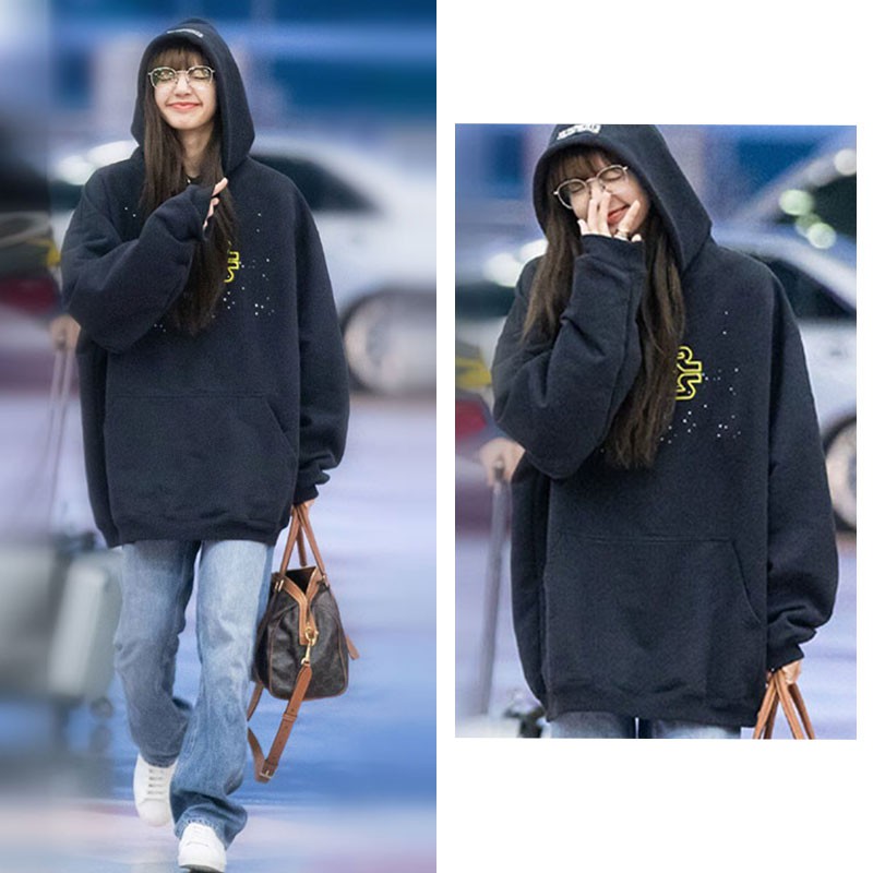 Ulzzang oversized outlet hoodie