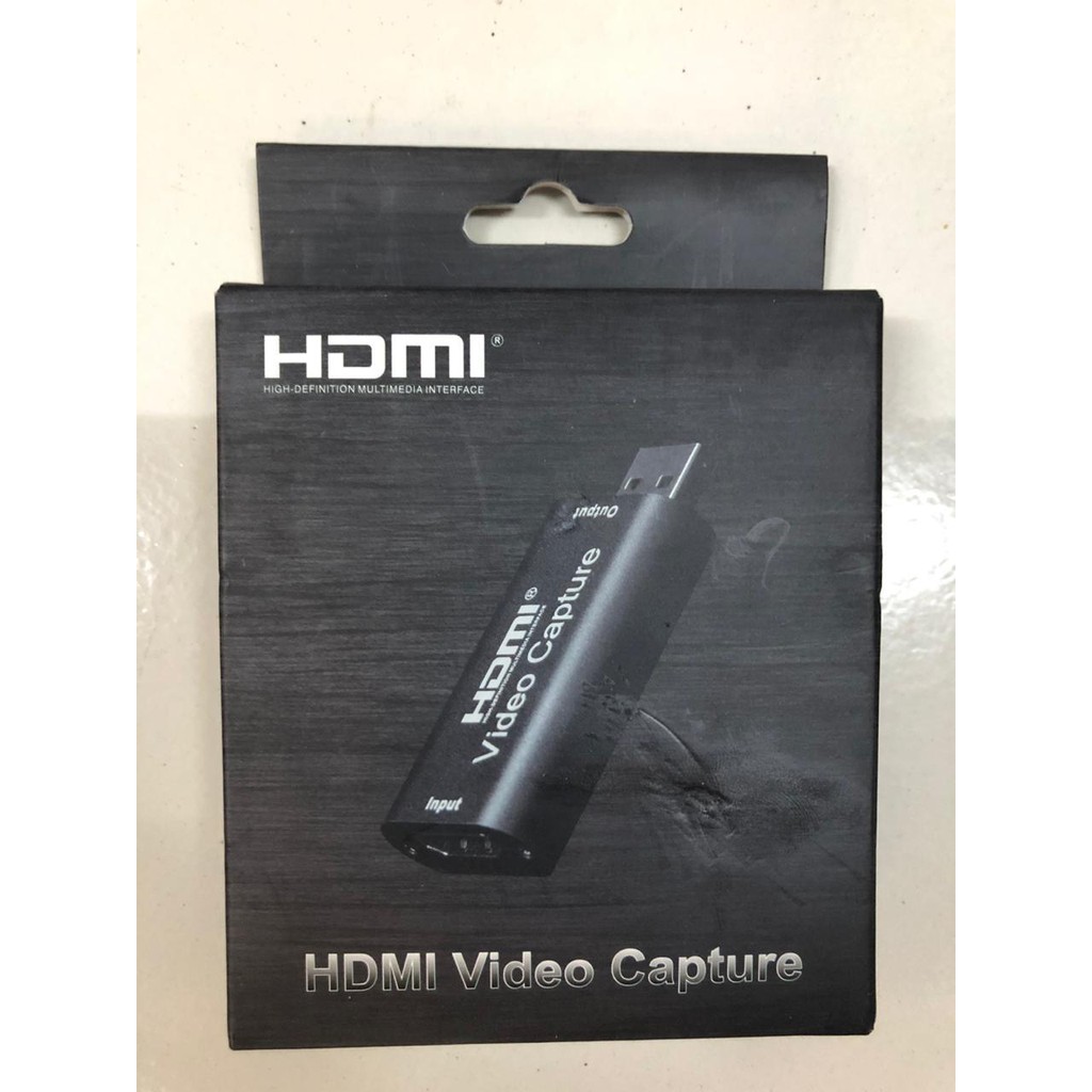 HDMI VIDEO CAPTURE CARD USB 2.0 1080P RECORD LIVE STREAMING | Shopee ...