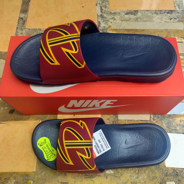 Original Nike Benassi Solarsoft NBA CAVALIERS