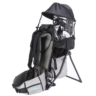 Kid carrying best sale hiking backpack