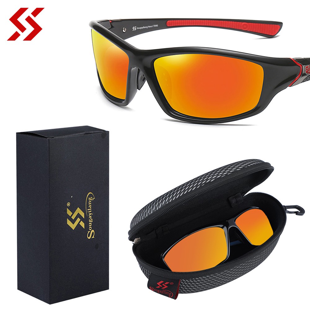2pcs Men's Polarized Sunglasses, Lightweight Square Frame UV Protection Sunglasses for Driving Cycling Fishing Sun Glasses,Goggles,Y2k,Eyeglasses