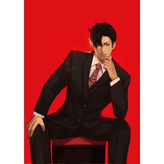 Kuroo Tetsurou (Time-skip) from Haikyuu by Sayrenka - Anime Poster ...