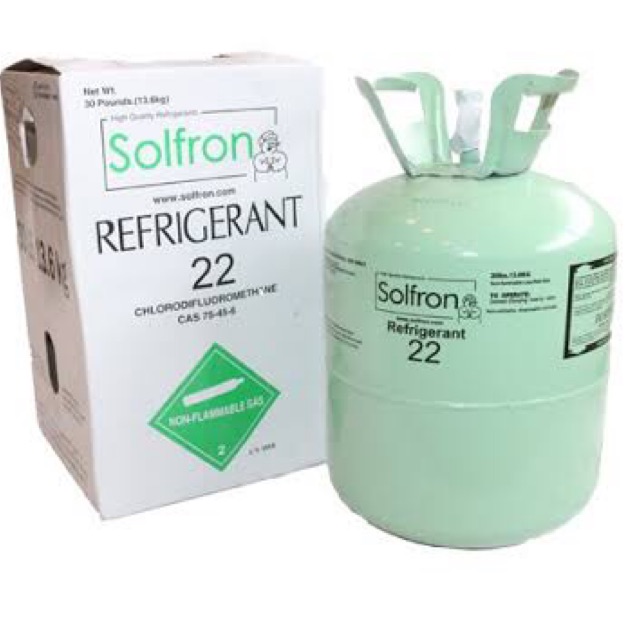 Solfron Refrigerant22 13.6kg Original R22 Shopee Philippines