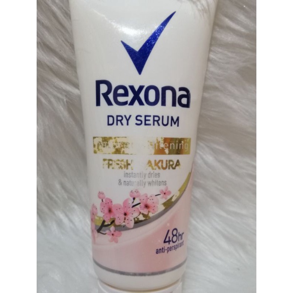 70%OFF Rexona Dry Serum Naturally Whitening Fresh Sakura 50ml ( ️Medyo ...